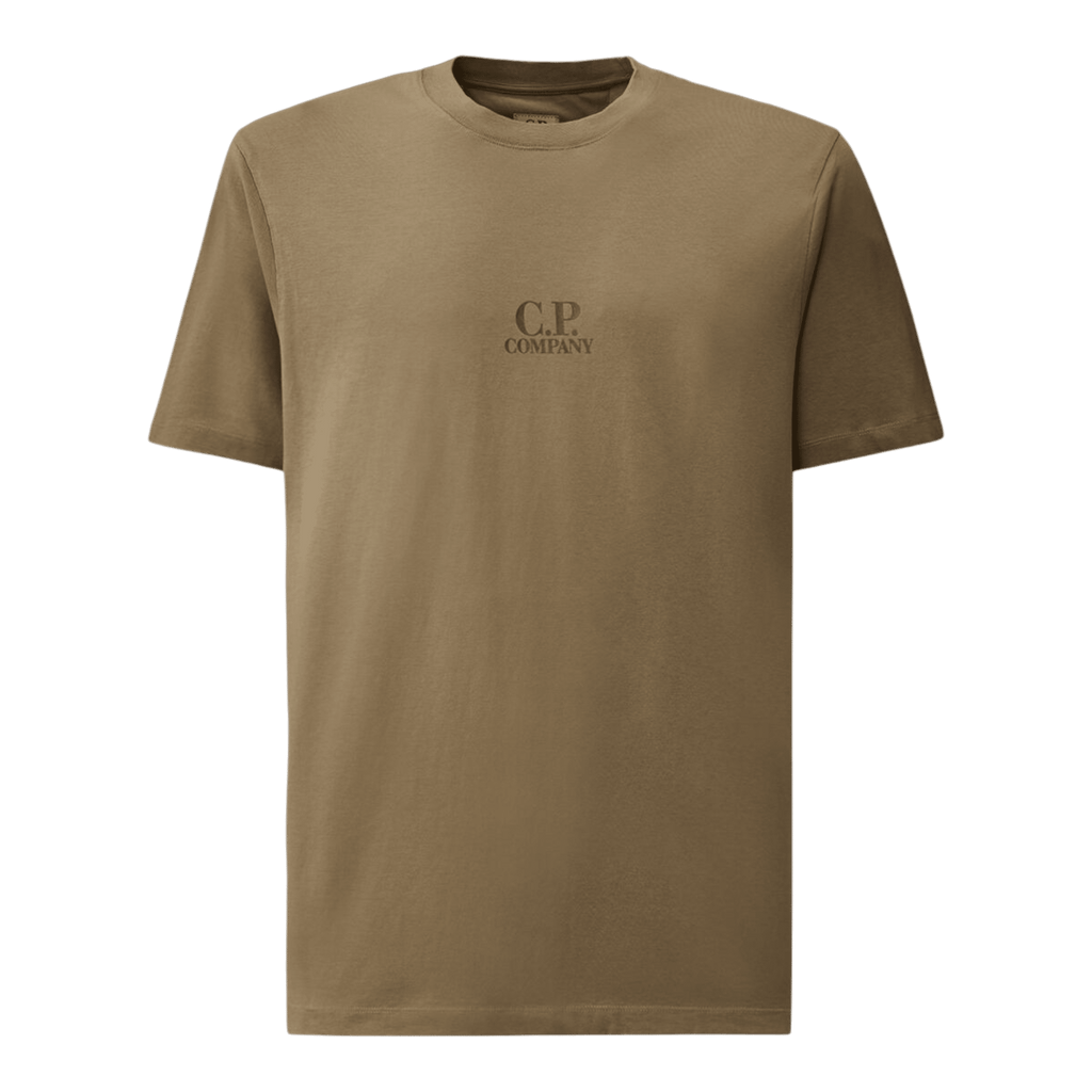 C.P. Company T‑Shirt 30/1 Jersey British Sailor, fallen rock, beige