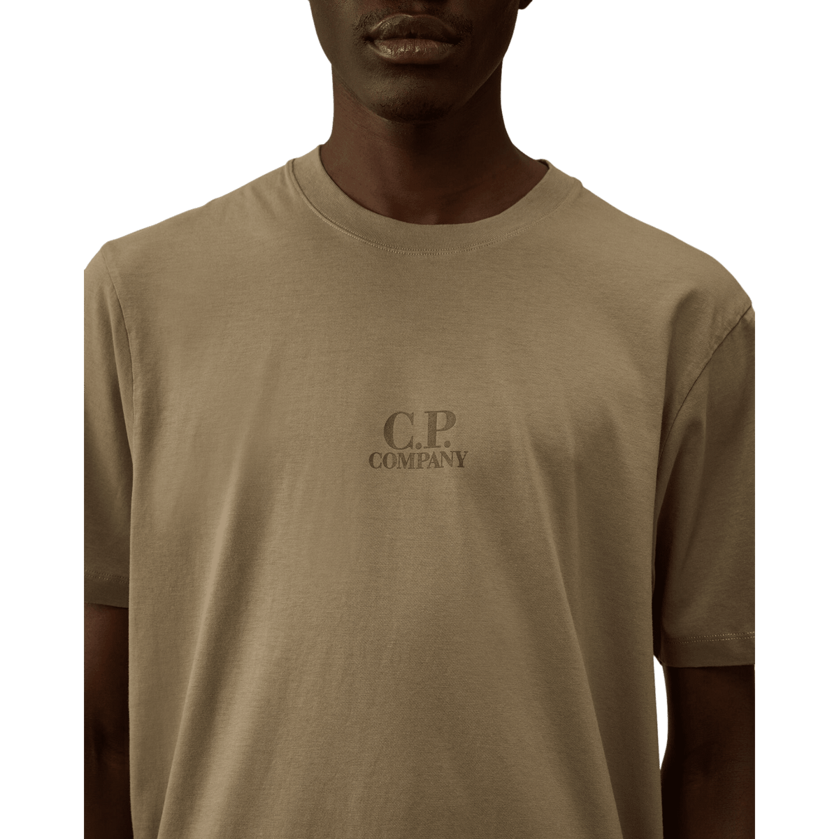 C.P. Company T‑Shirt 30/1 Jersey British Sailor, fallen rock, beige