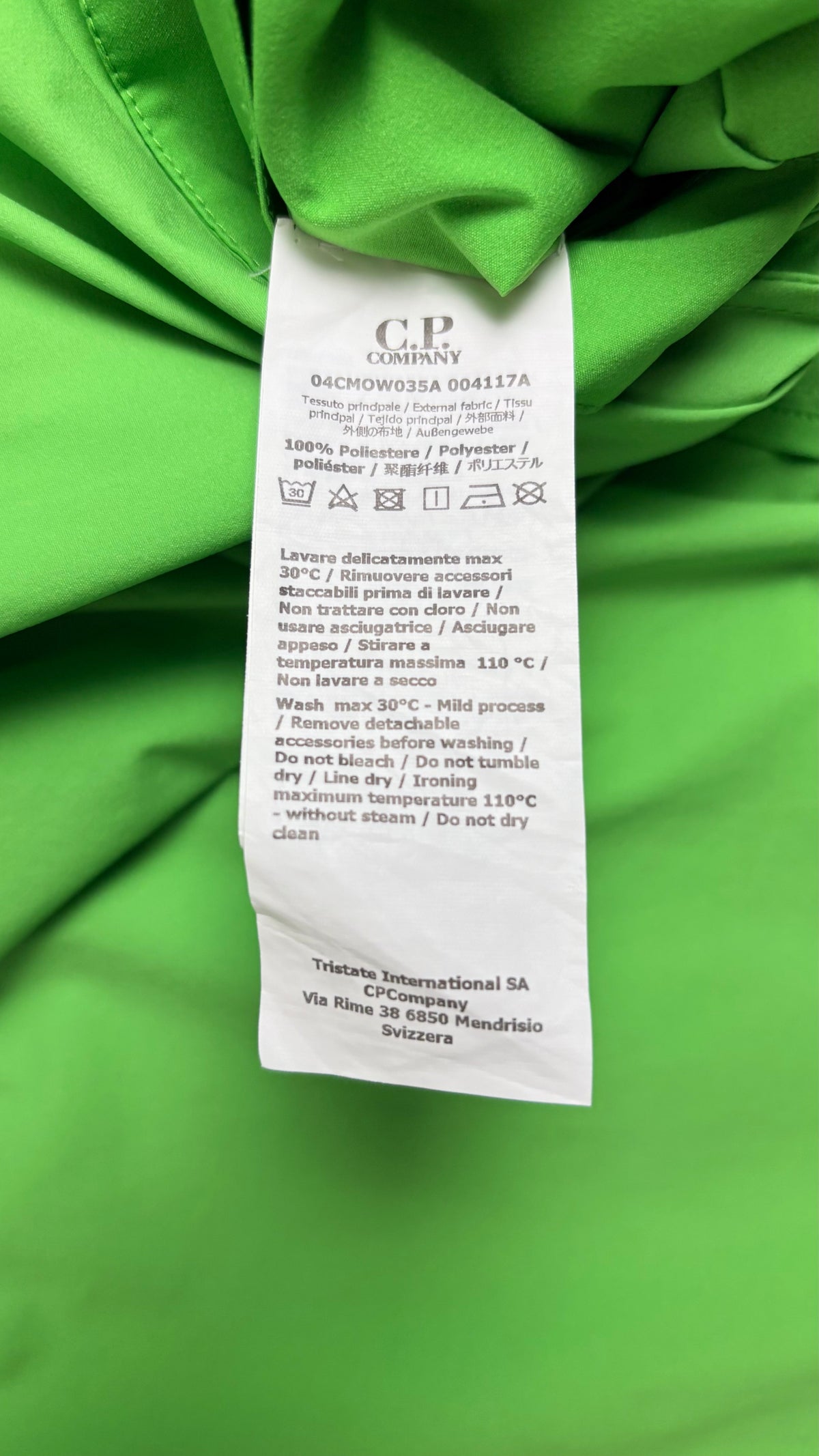 Veste C.P Company Pro-Tek - Vert - Taille 46