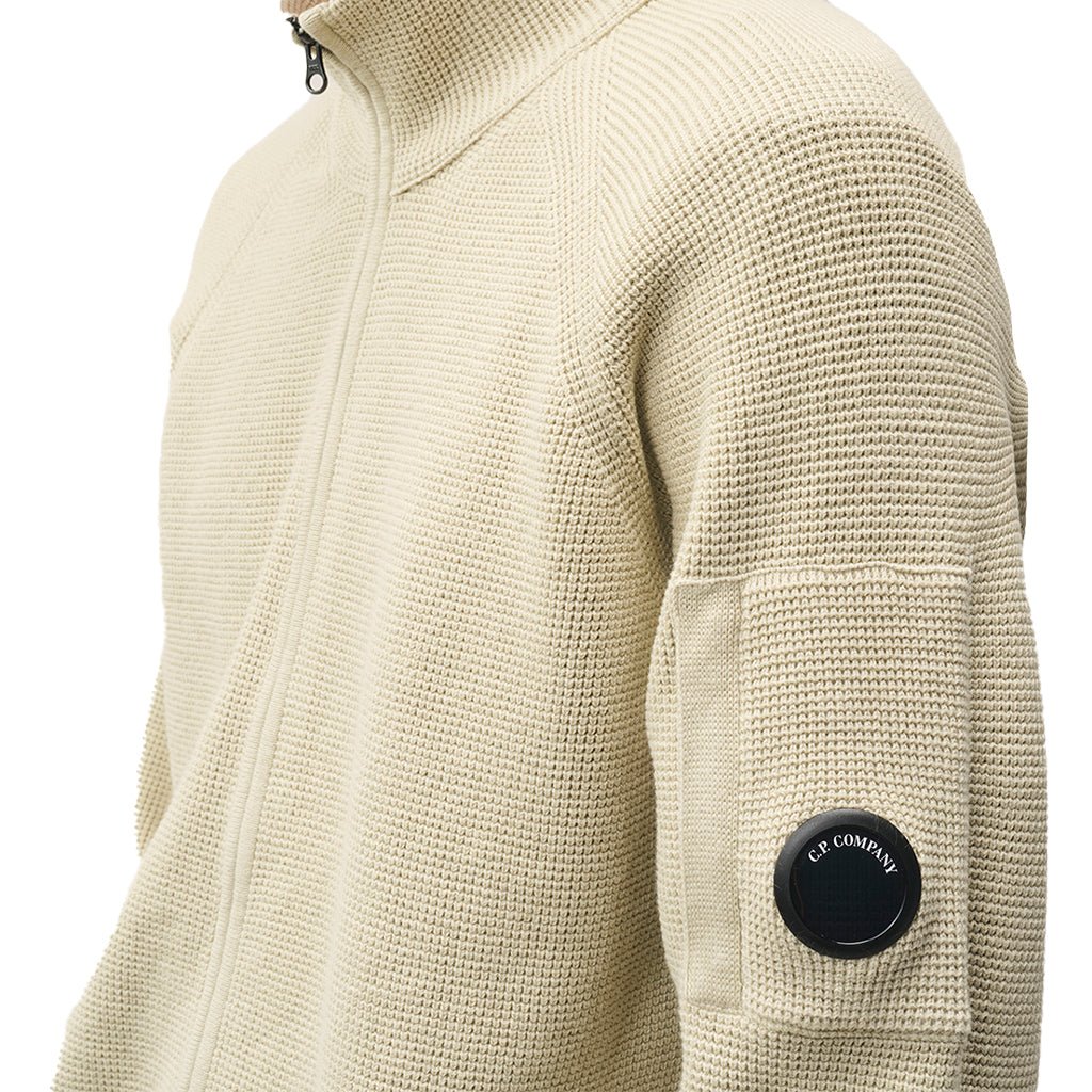 [C.P. Company] Waffle Knitwear Cardigan