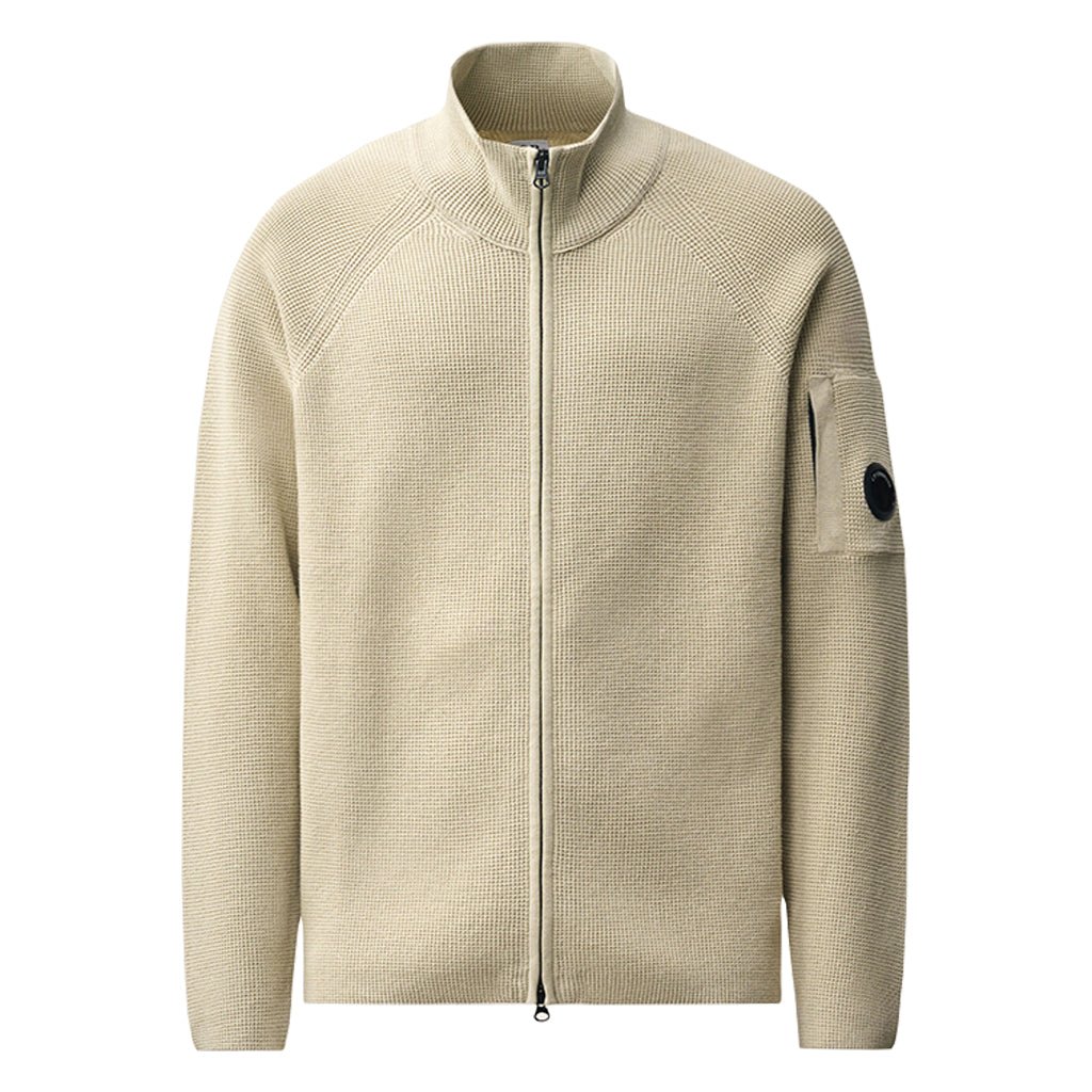 [C.P. Company] Waffle Knitwear Cardigan