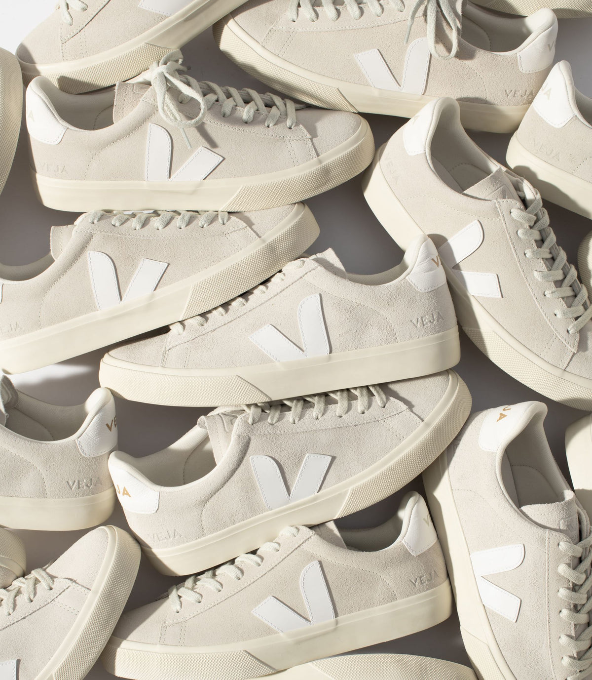 Men's Campo Suede Natural White