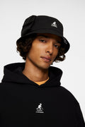 J.LINDEBERG BANKS PACKABLE BUCKET HAT BLACK