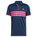 adidas Core Polo Shirt - Crew Navy/Screaming Pink