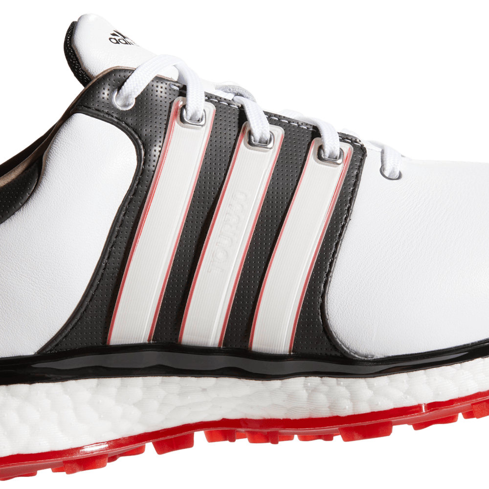 adidas Tour 360 XT SL Spikeless Shoes - White/Black/Red