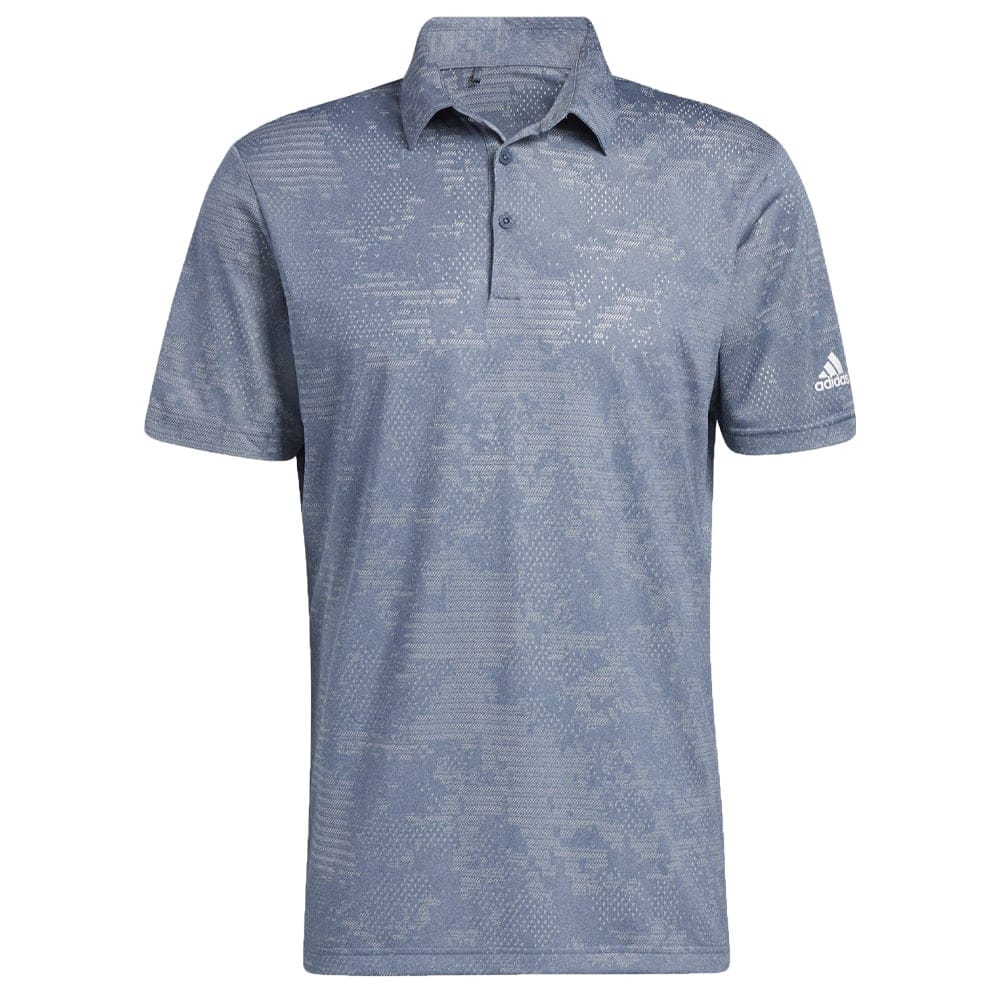 adidas Ultimate365 Camo Polo - Crew Navy/Grey Two