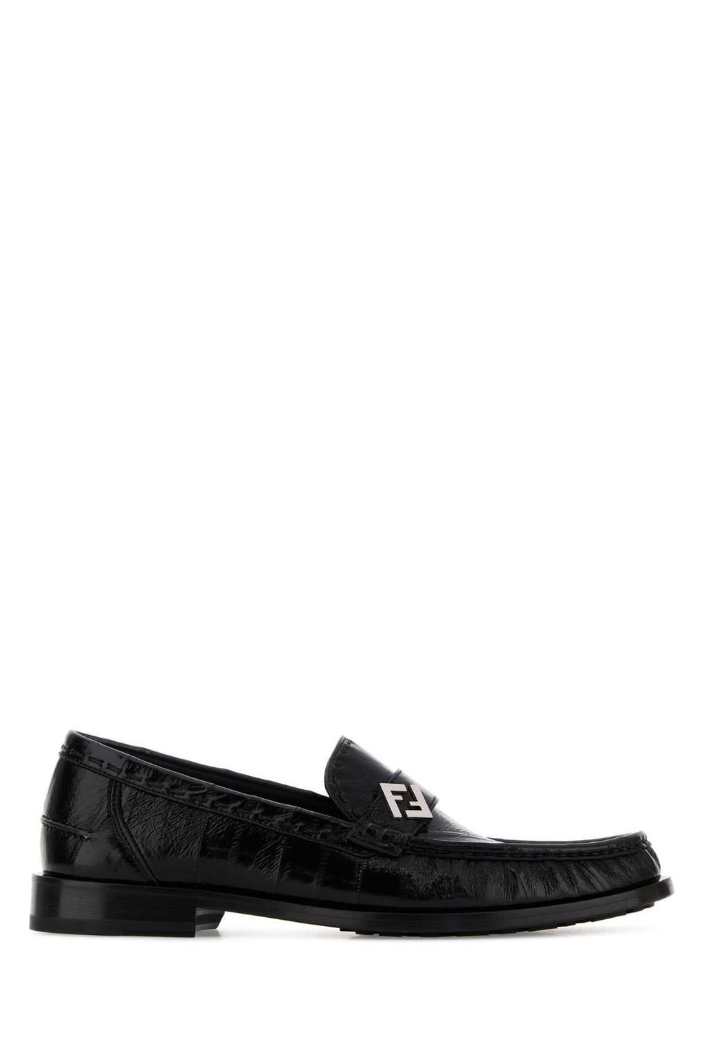 Fendi Haircalf Leather Loafer