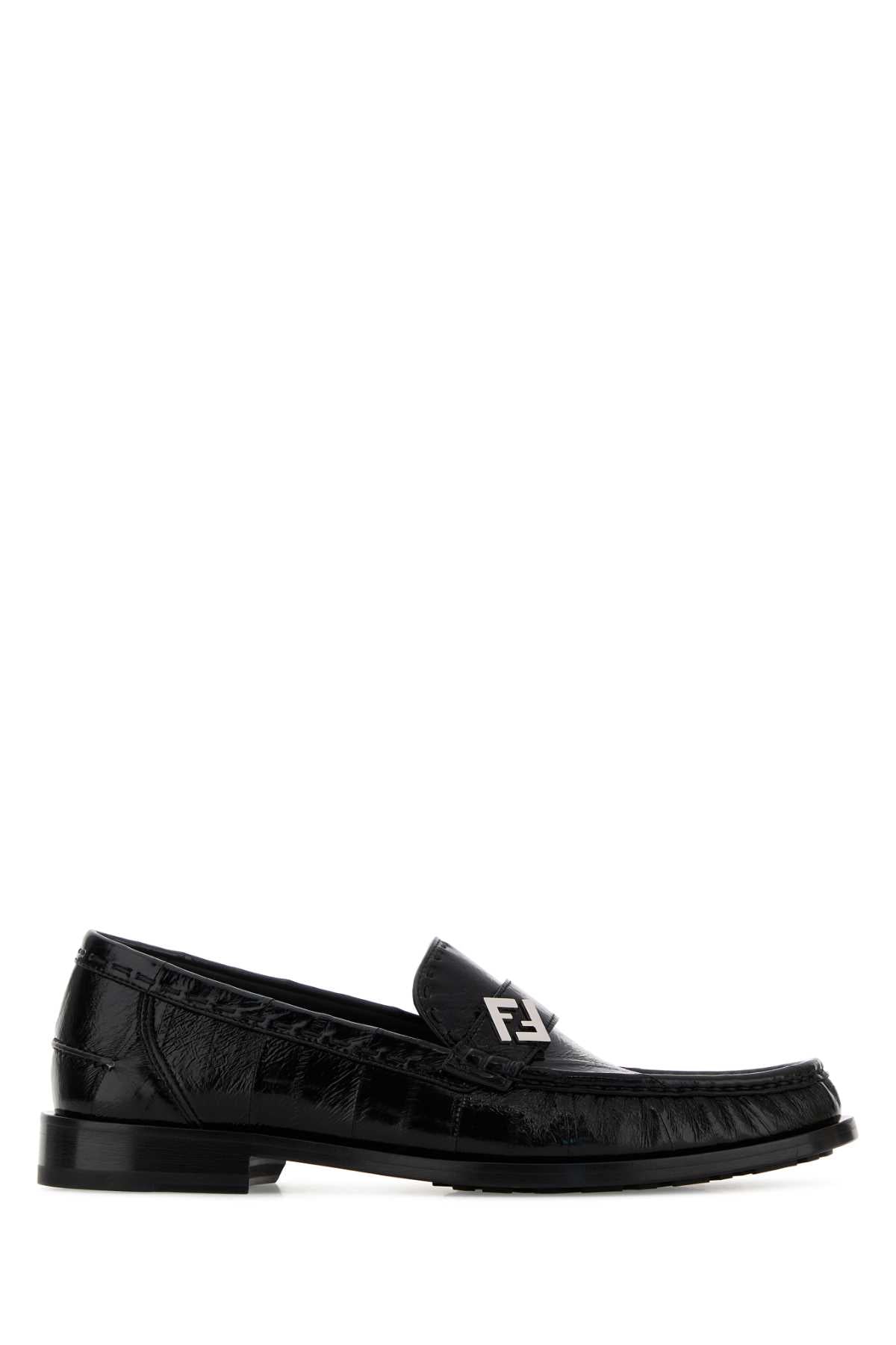 Fendi Haircalf Leather Loafer