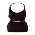 Balmain Sphynx Mini Bag — Burgundy