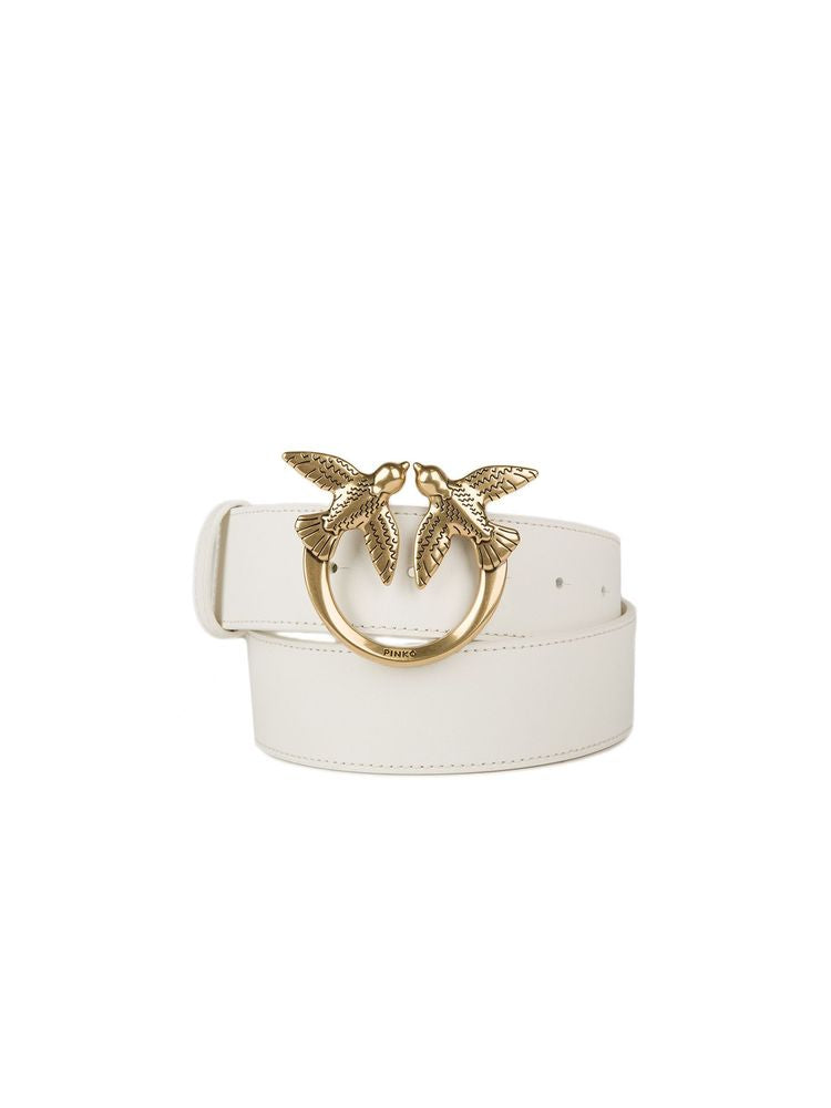 Pinko Love Berry Belt — White