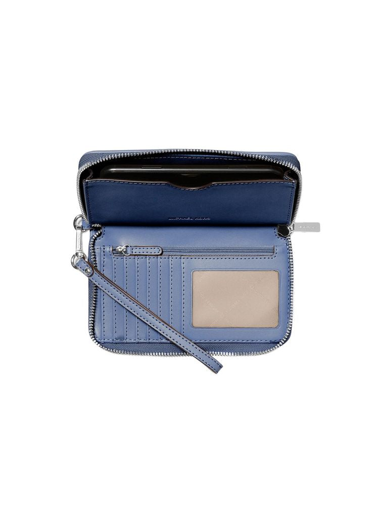 Michael Kors Jet Set Travel Wallet — Denim