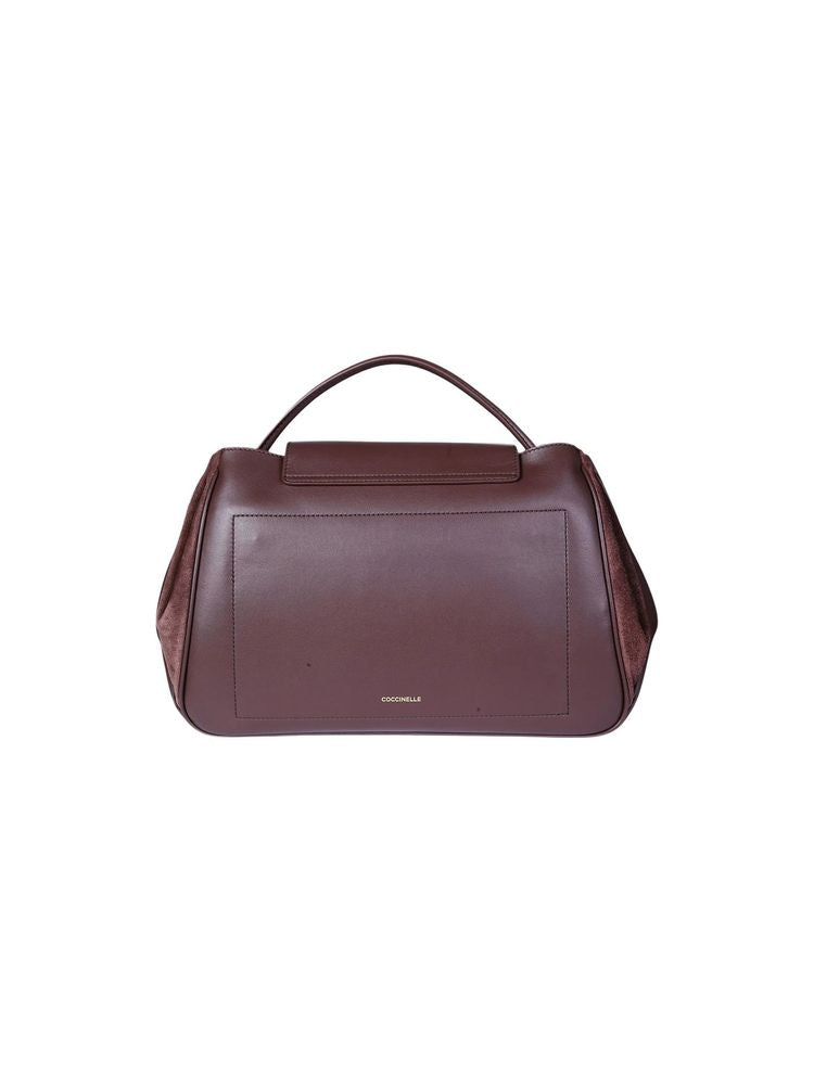 Coccinelle Pansy Bimateria Top Handle Bag — Purple