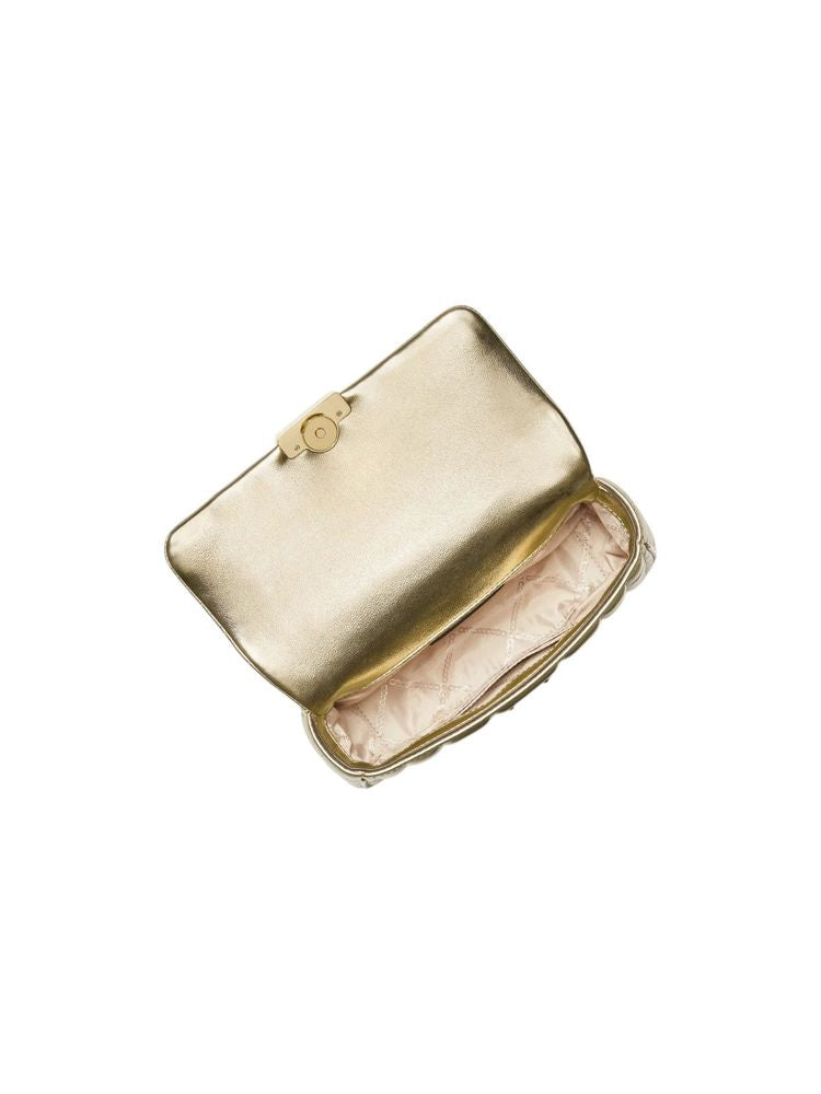 Michael Kors Tribeca Shoulder Bag — Gold