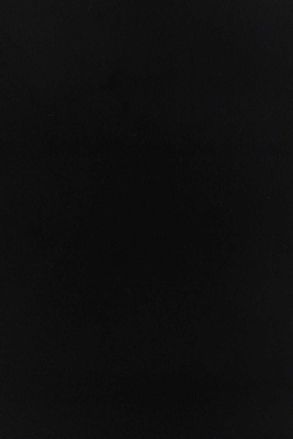 Saint Laurent Cashmere Fringed Scarf — Black