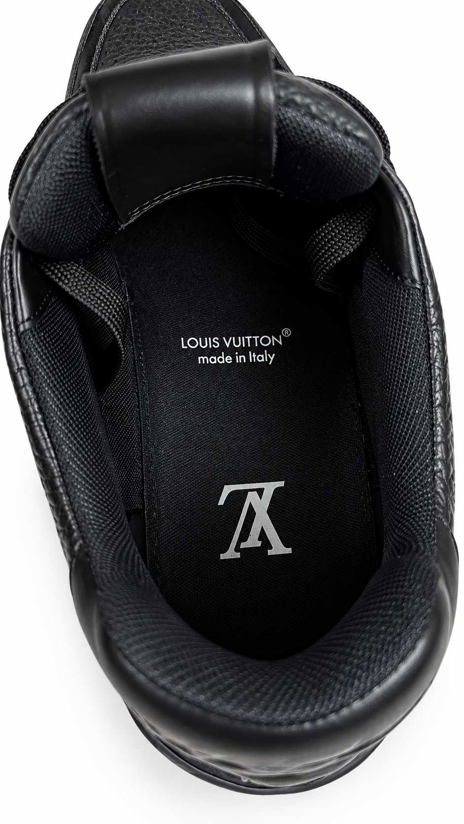 Sneakers Louis Vuitton LV Trainer Triple Black Monogram - Noir - Pointure 40