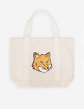 Fox Head Tote Bag Ecru