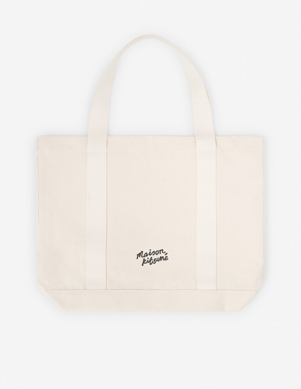 Fox Head Tote Bag Ecru
