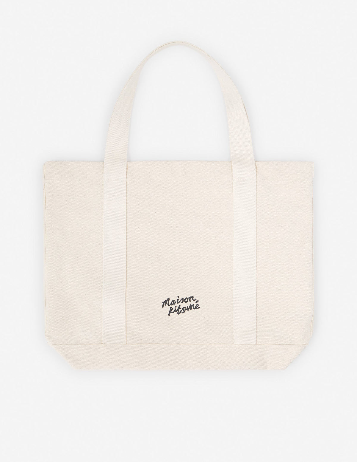 Fox Head Tote Bag Ecru