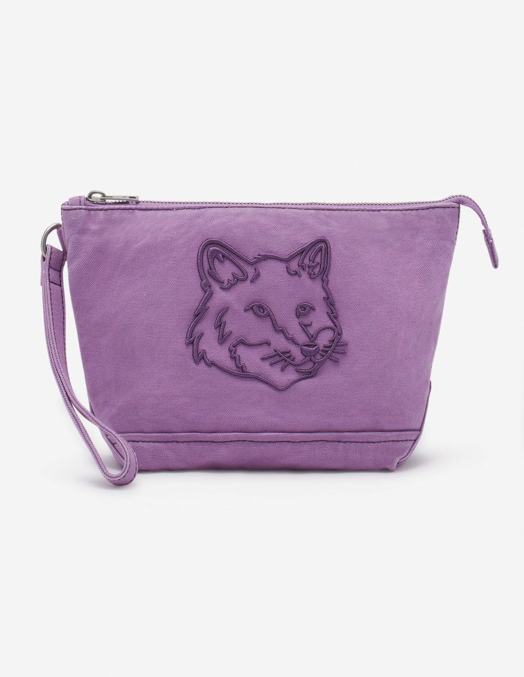 Women's Fox Head Zipped Pouch Lilac