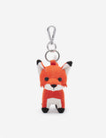 Medium Fox Bag Keyring & Charm Rust