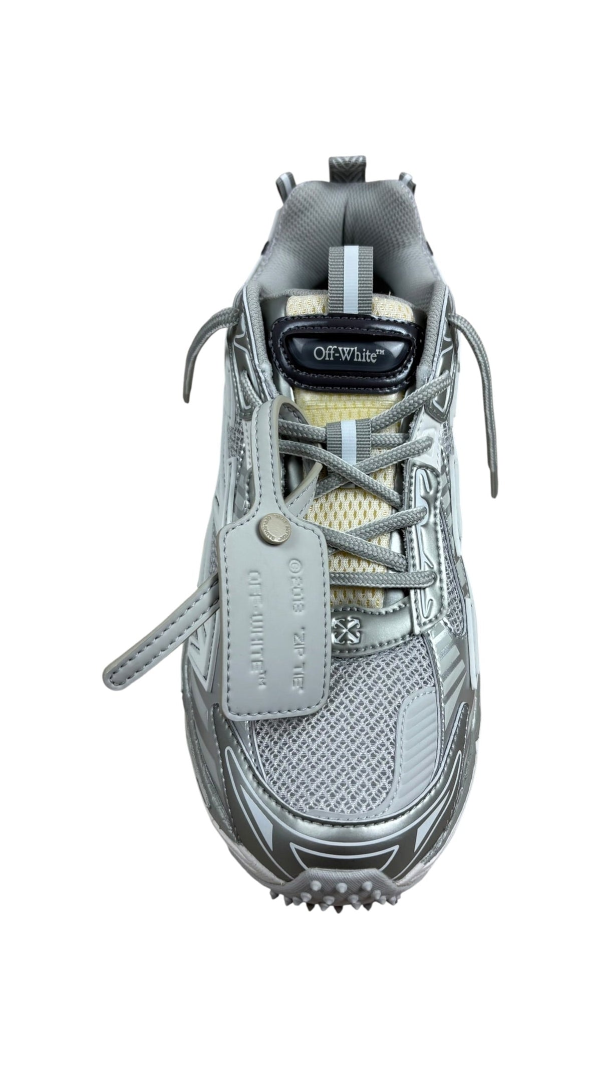 Sneakers Off-White Be Right Back Grey - Silver - Neuf