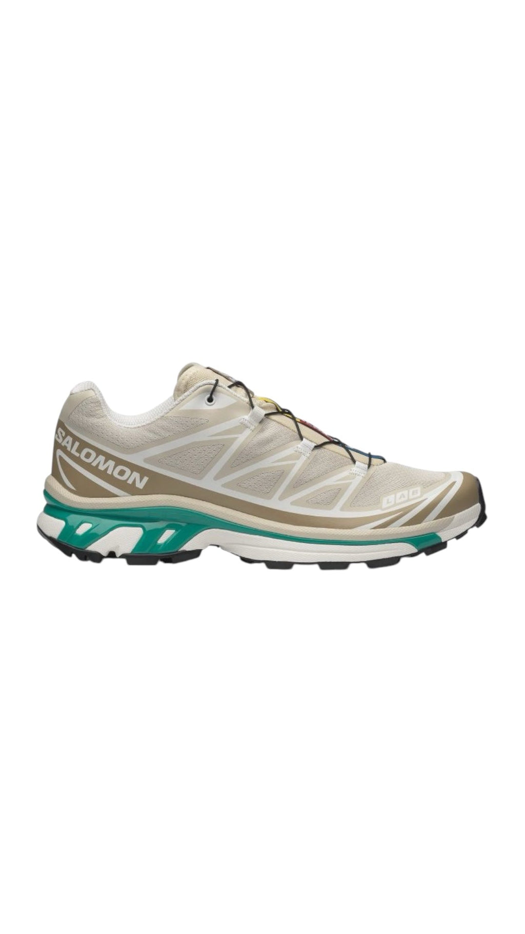 Sneakers Salomon XT-6 Rainy Day/Chinchilla/Dynasty Green - Neuf