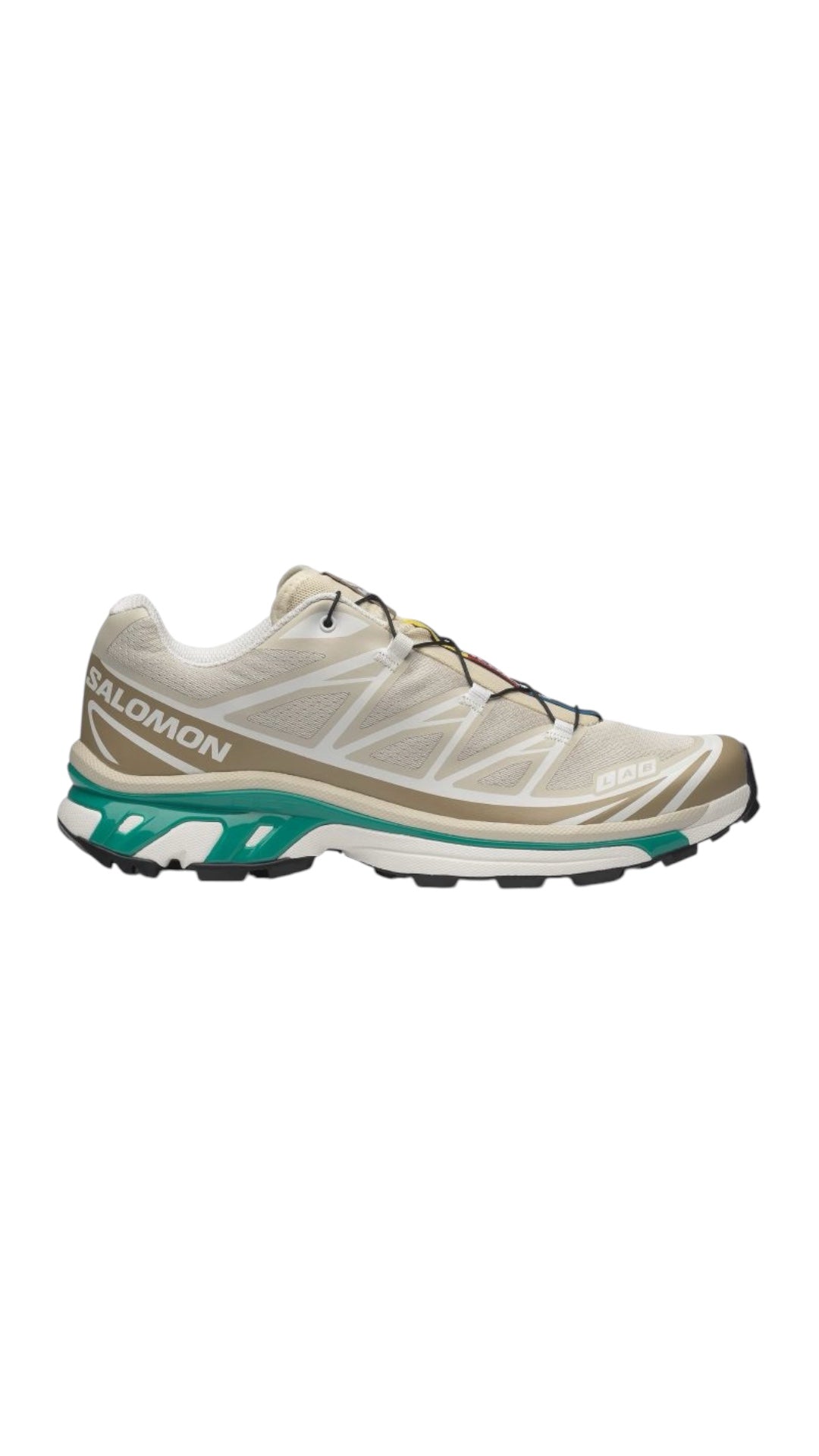 Sneakers Salomon XT-6 Rainy Day/Chinchilla/Dynasty Green - Neuf