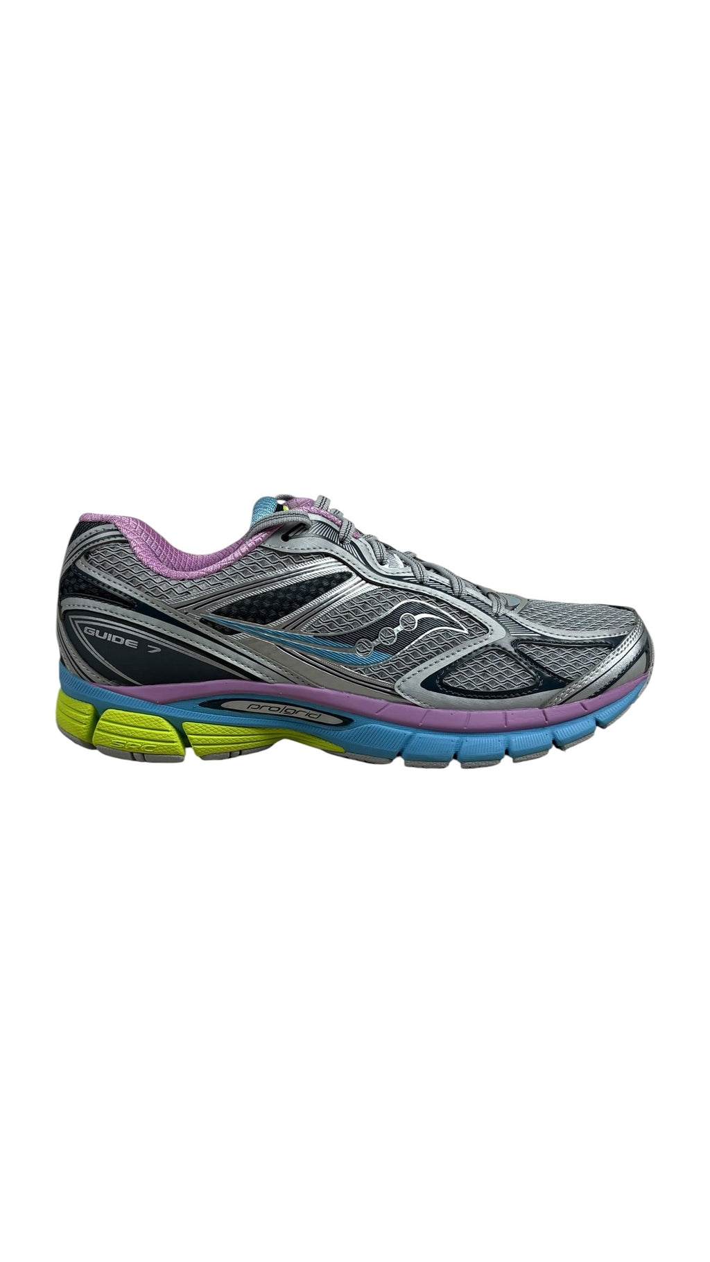 Sneakers Saucony Progrid Guide 7 - Gris/Vert/Bleu - Neuf