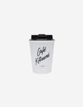 CAFE KITSUNE  COFFEE TUMBLER WHITE