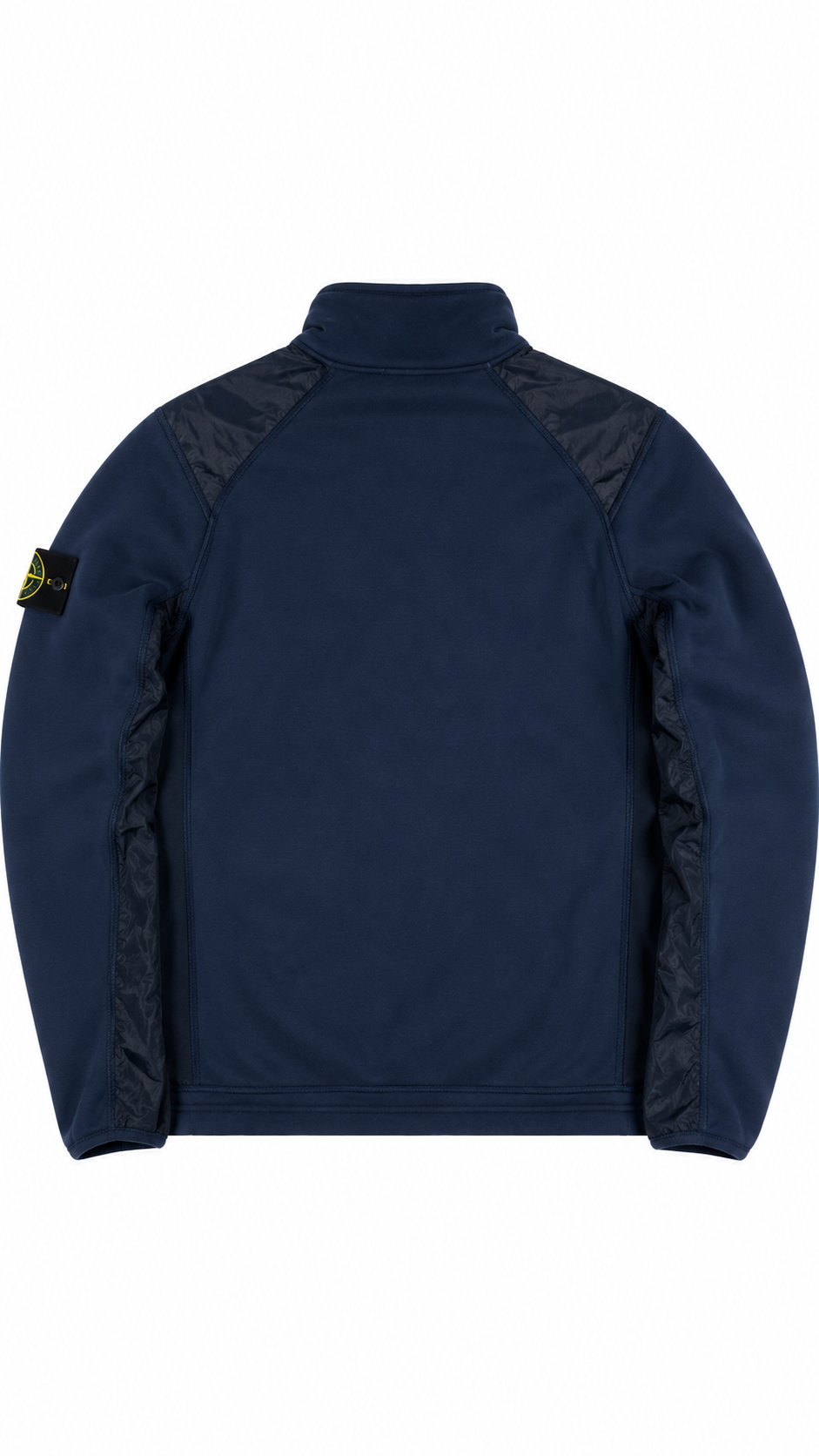 Sweat Demi-Zip Stone Island Junior Nylon Metal - Marine - Taille 14 ans