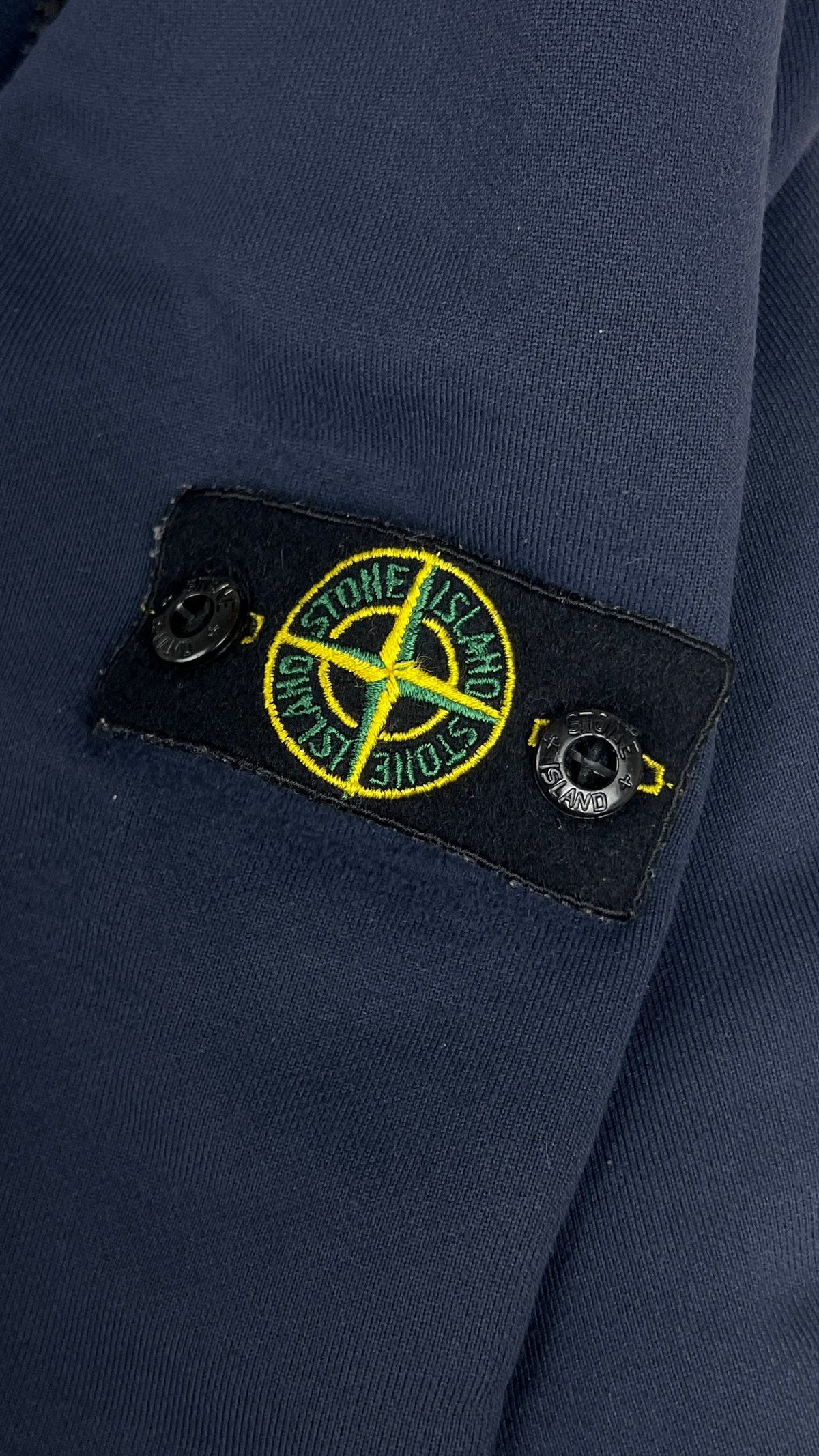 Sweat Demi-Zip Stone Island Junior Nylon Metal - Marine - Taille 14 ans
