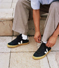 Men's CAMPO BOLD SUEDE BLACK PIERRE