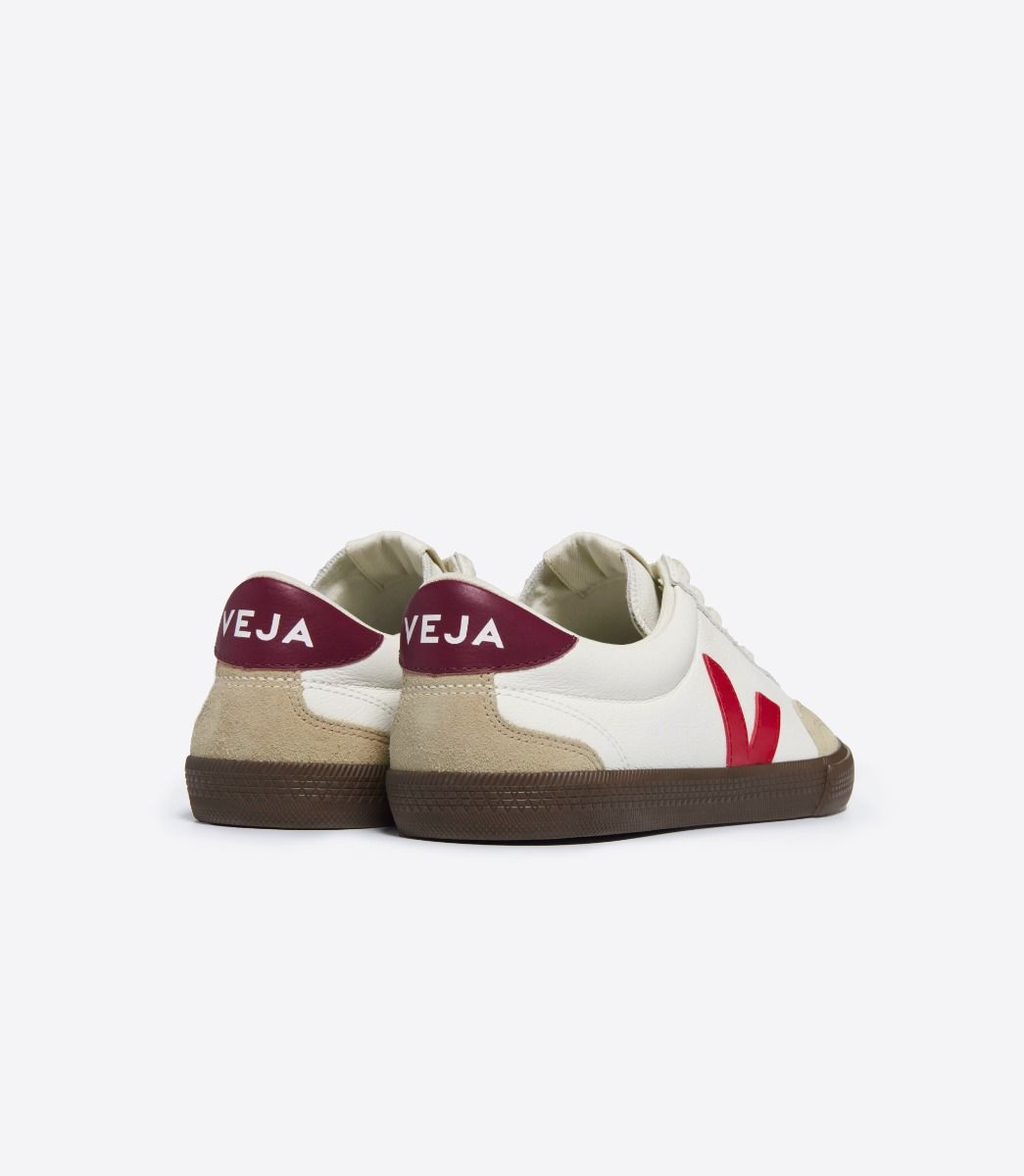 Women's VOLLEY LEATHER WHITE PEKIN BARK